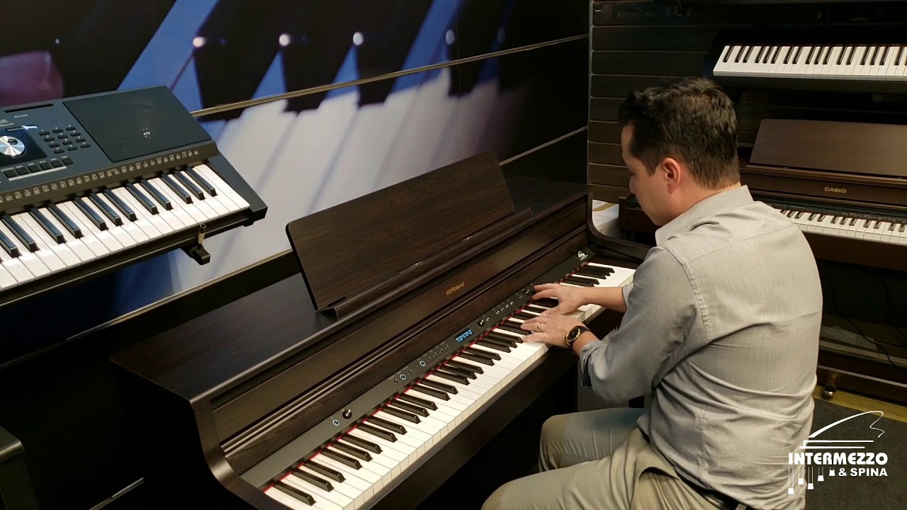 Hino - 255 “Jesus é a nossa Rocha” | Piano Digital Roland HP-704 | Thiago Peres