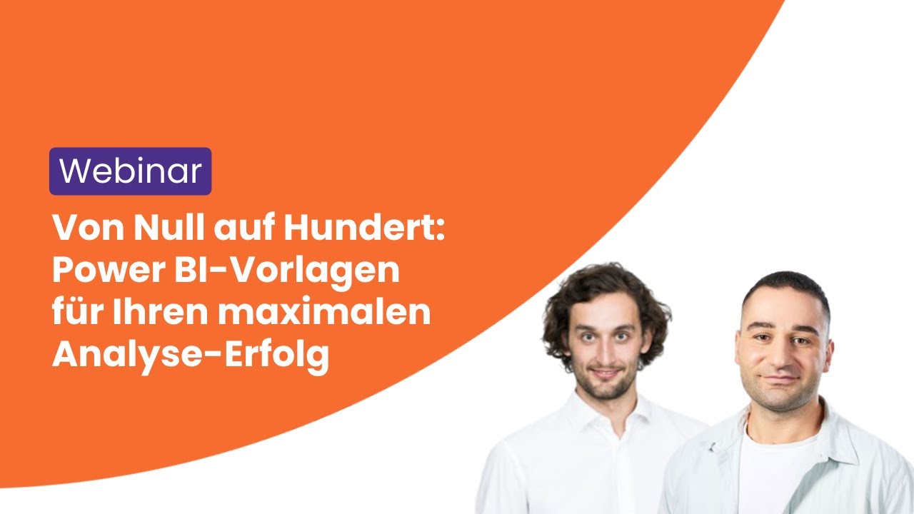 Webinar mit navida: Von Null auf Hundert: Power BI Vorlagen für Ihren maximalen Analyse Erfolg