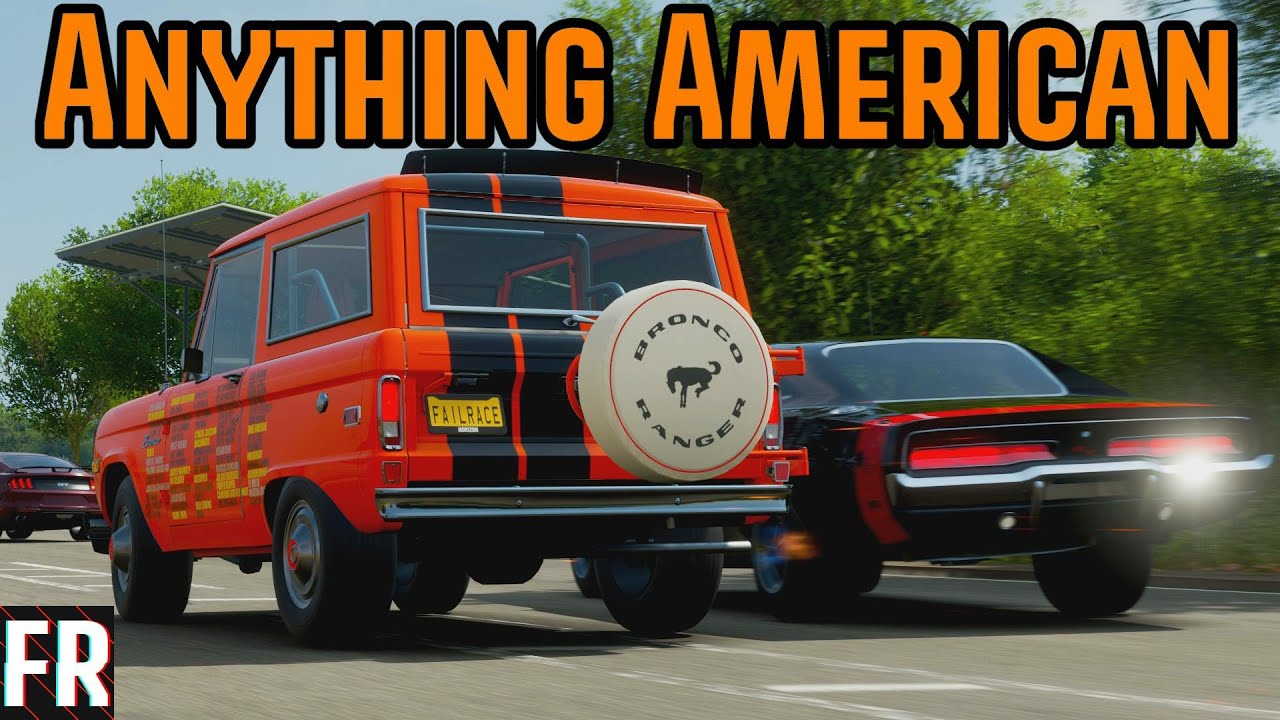 Forza Horizon 4 - Anything American