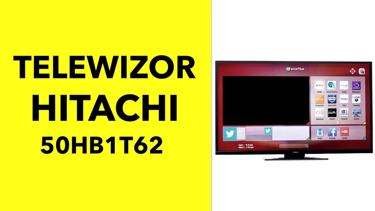 Hitachi 50HB1T62 - dane techniczne - RTV EURO AGD