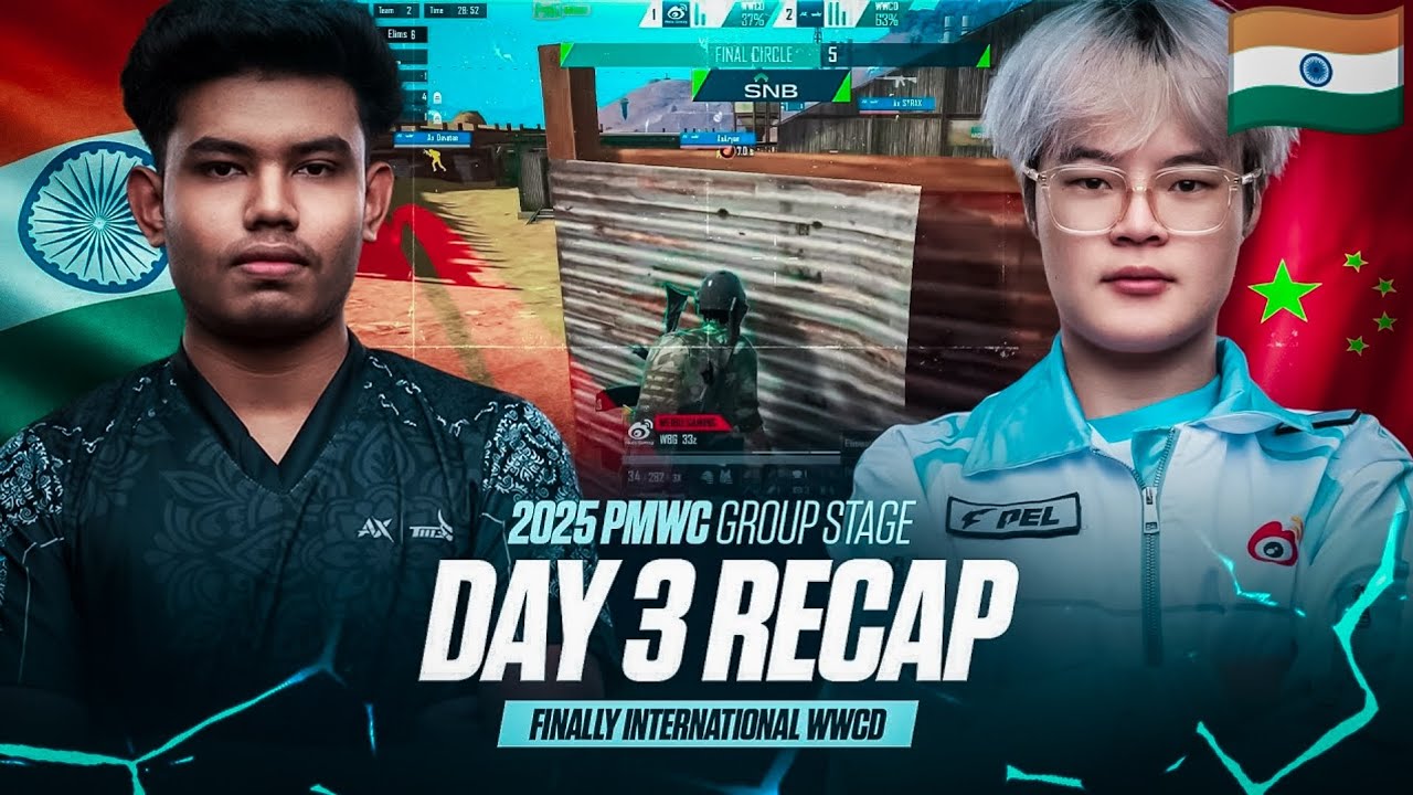 TEAM INDIA VS TEAM CHAINA || 🇮🇳 AXTMG VS WBG 🇨🇳 ARYAN 1V3 WBG PMWC