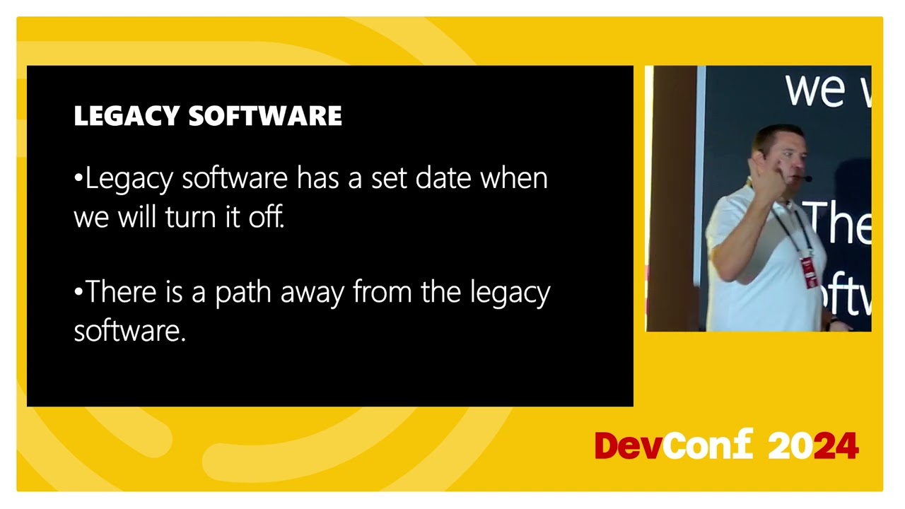 Karl Henrik Nilsson - Save Money and Time by Killing Legacy Software!