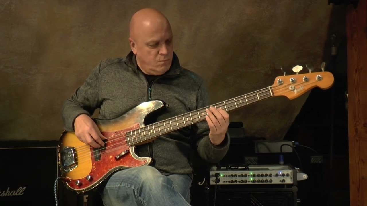Fender Precision Bass from 1966 presented by Vintage Guitar Oldenburg and Detlef Blanke