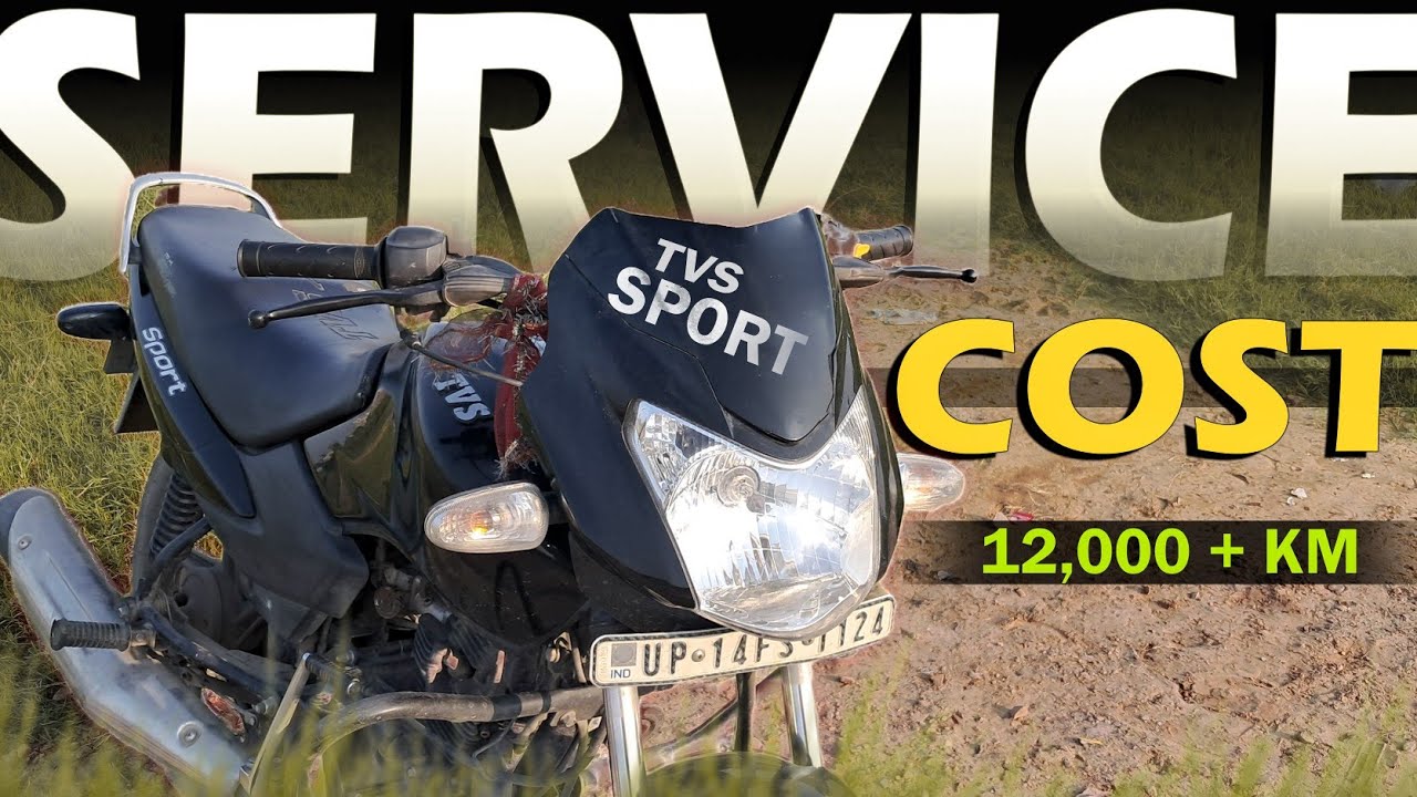 Tvs Sport 2024 Bs6 E20 Model Service Cost at Local Service Shop | Maintenance cost