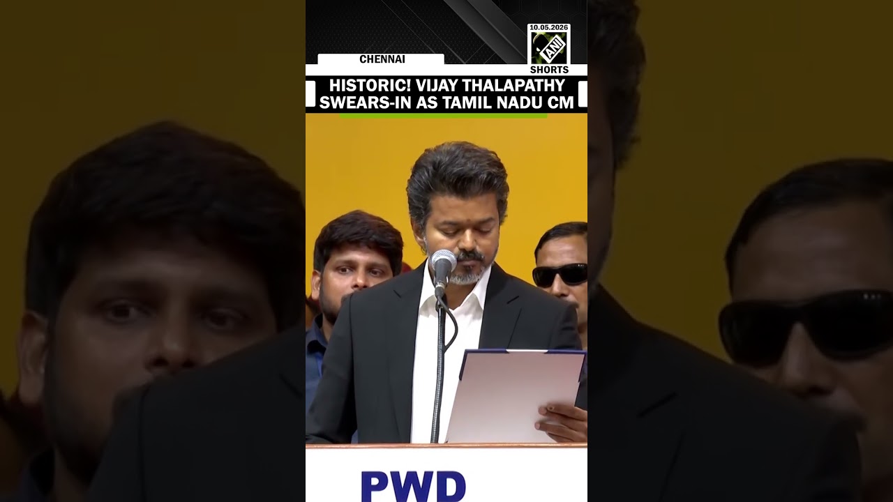 Łamanie historii! Szef TVK Vijay &bdquo;Thalapathy&rdquo; składa przysięgę na stanowisko gł&oacute;wnego ministra st...