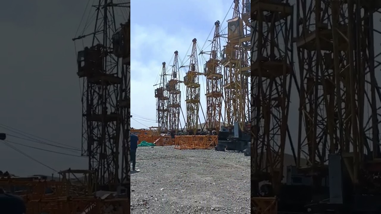 Construction Monsters - Tower Crane Russian Old Cranes 