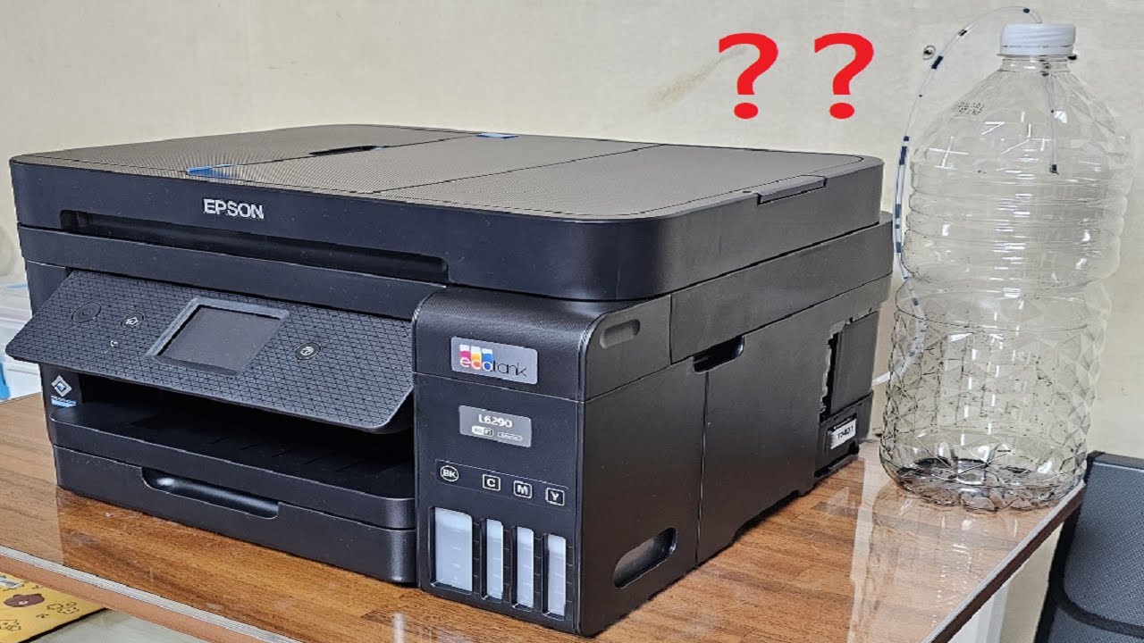 Epson L6290 disassembly, convert maintenance box and diy external tank 엡손 프린터 분해