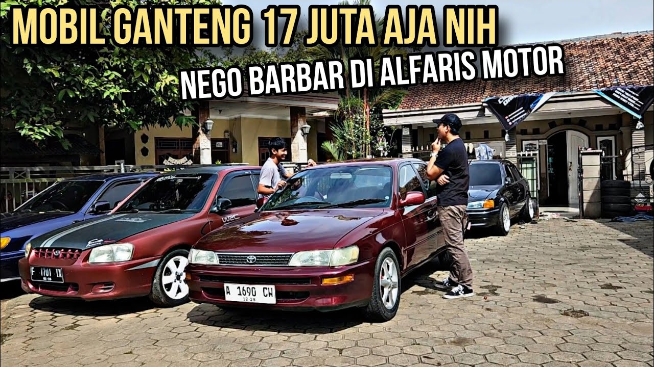 Mobil Ganteng 17 Jutaan aja Nih...Murah Banget Nego Barbar Mobil Bekas di Alfaris Motor..