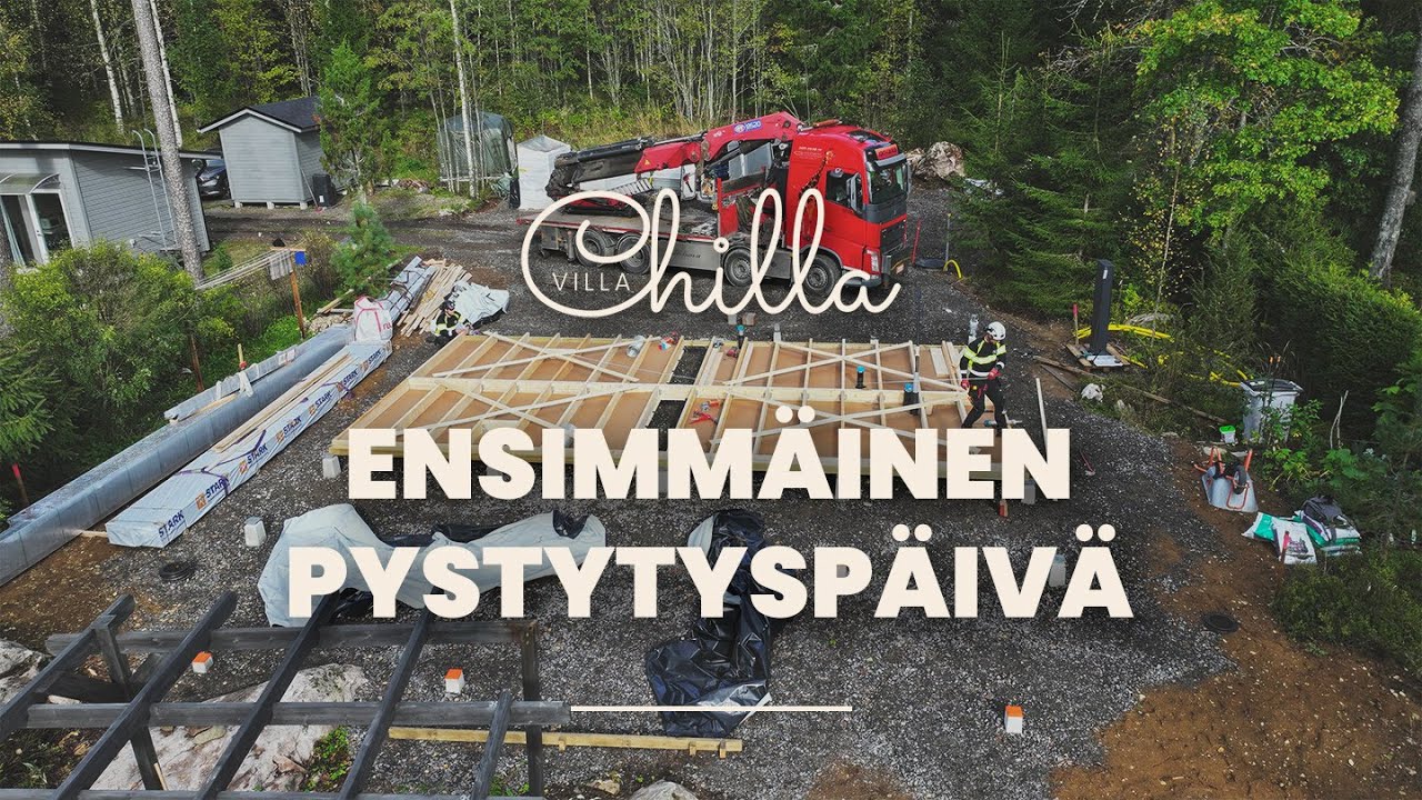 Voiko CLT-mökki oikeasti nousta näin nopeasti?