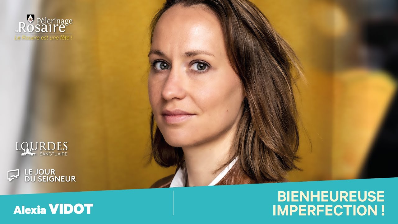 CONFÉRENCE D'ALEXIA VIDOT AU PÈLERINAGE DU ROSAIRE 2024