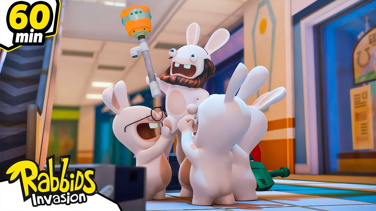 Rabbid Hibernation is back | RABBIDS INVASION | 1H New compilation | Cartoon for kids