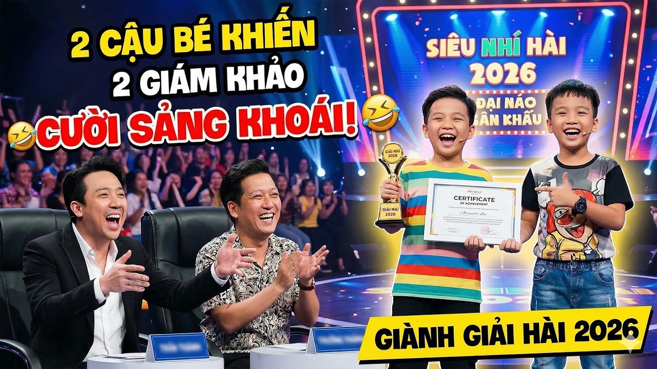 CƯỜI KHÔNG NGỪNG! 2 Siêu Nhí Khiến Trấn Thành - Trường Giang 