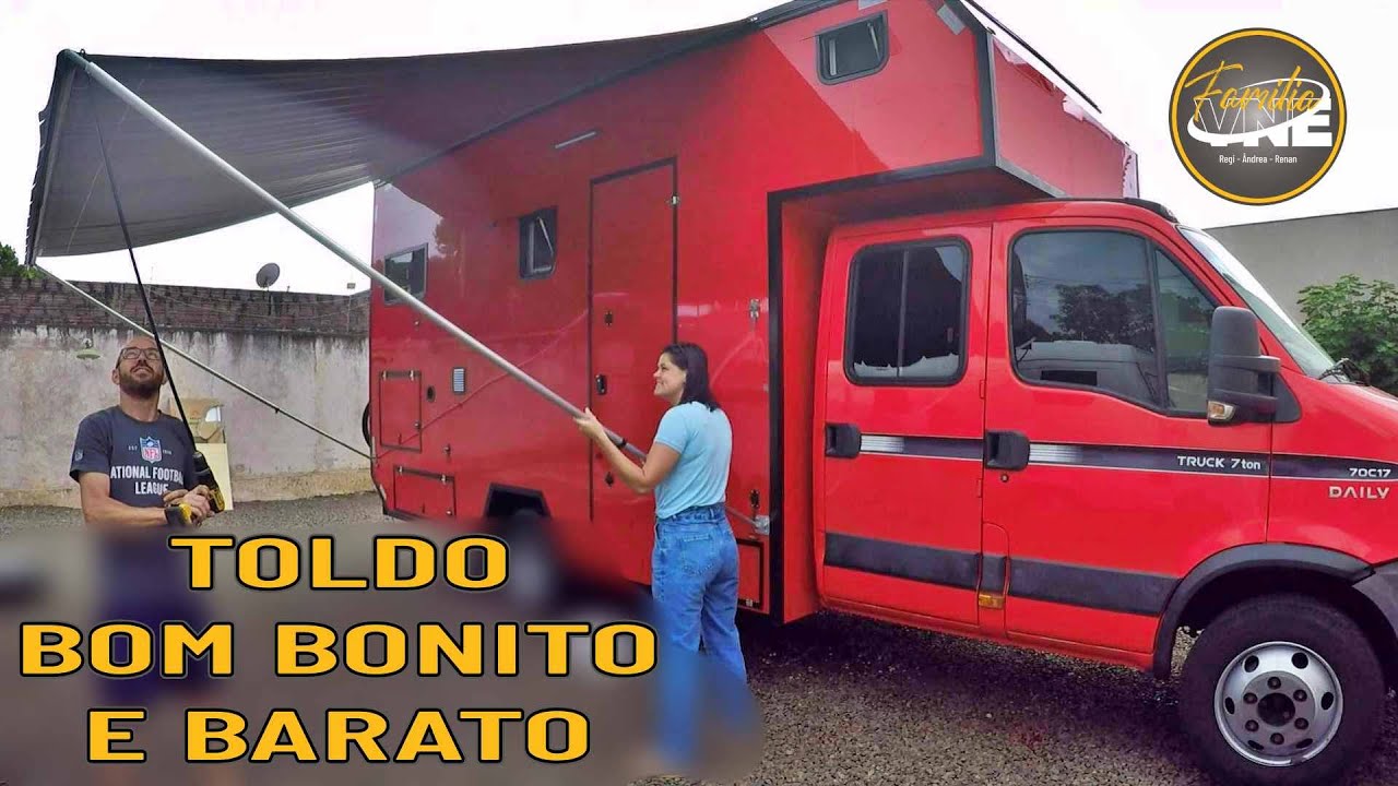 FIZEMOS um TOLDO pro MOTORHOME - T3 - ep 9