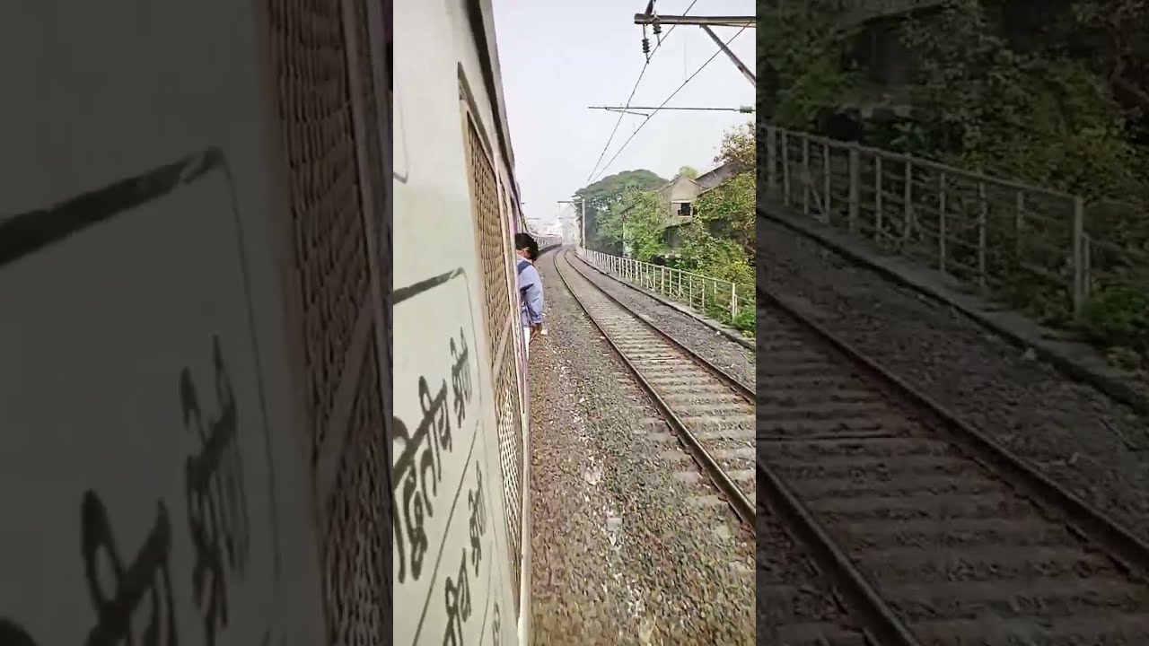 live mumbai local train #travel from mahim to Andheri #journey #life #explore #city