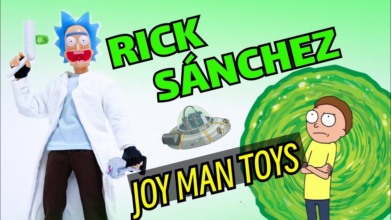 🔵 Рик Санчес 🔥 Удивительная игрушка Joy Man Фигурка Рика и Морти #rickandmorty