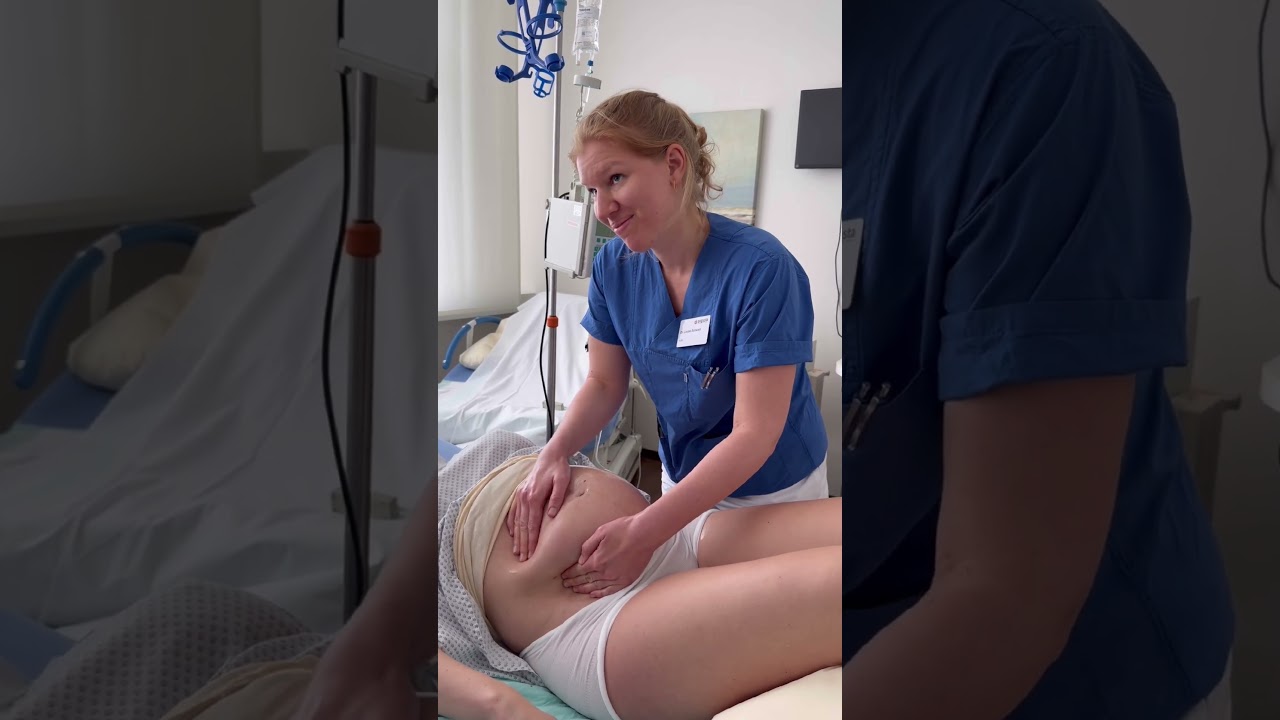 ECV, External cephalic version, Äußere Wendung bei Beckenendlage