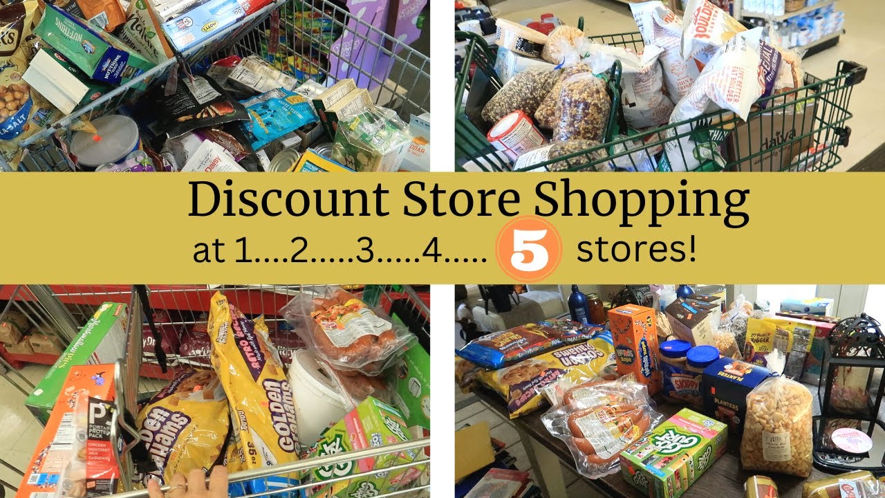 Come Shop with Me at New Discount Stores | What did we find? | Large family Grocery Hauls