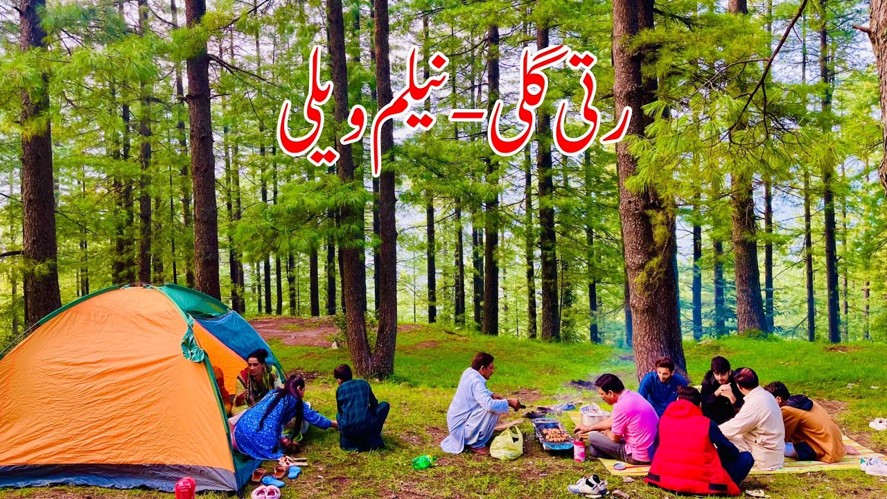 Camping 🏕️ with family at Pakistani beautiful place Ratti Galli / BBQ party