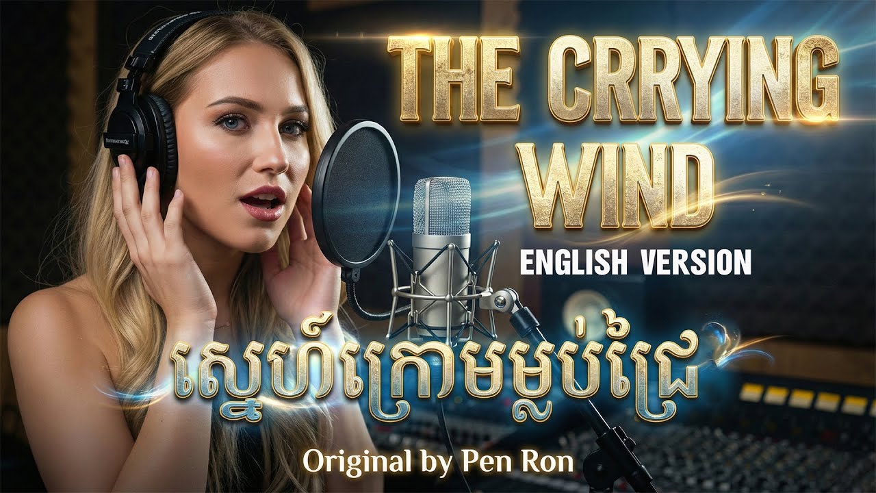 The Crying Wind (ស្នេហ៍ក្រោមម្លប់ជ្រៃ) - English Cover | Pen Ron Classic | Khmer Song in English