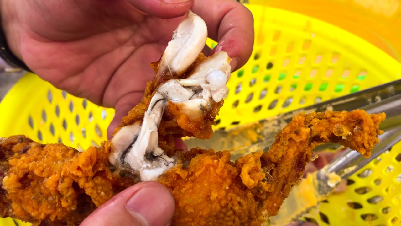 Delicious Crispy Fried Frog | Street Food...