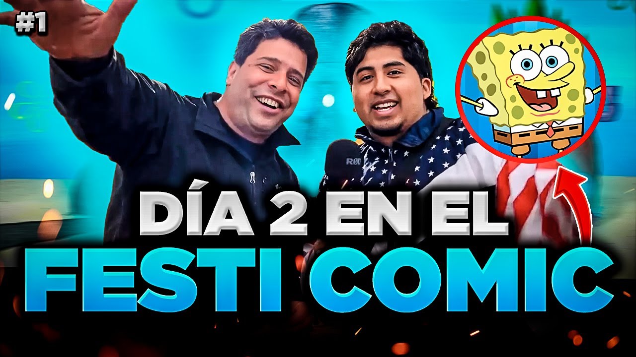 DÍA 2 EN EL FESTI COMIC💥 CONOCÍ A LOS ACTORES QUE DOBLAN LAS VOCES DE PERSONAJES ICONICOS😱 | Parte 1