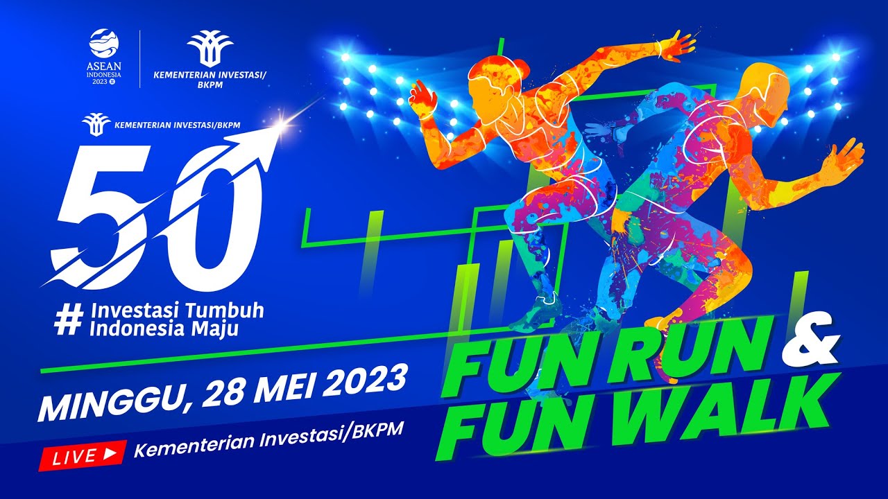 Fun Run Fun Walk Kementerian Investasi/BKPM