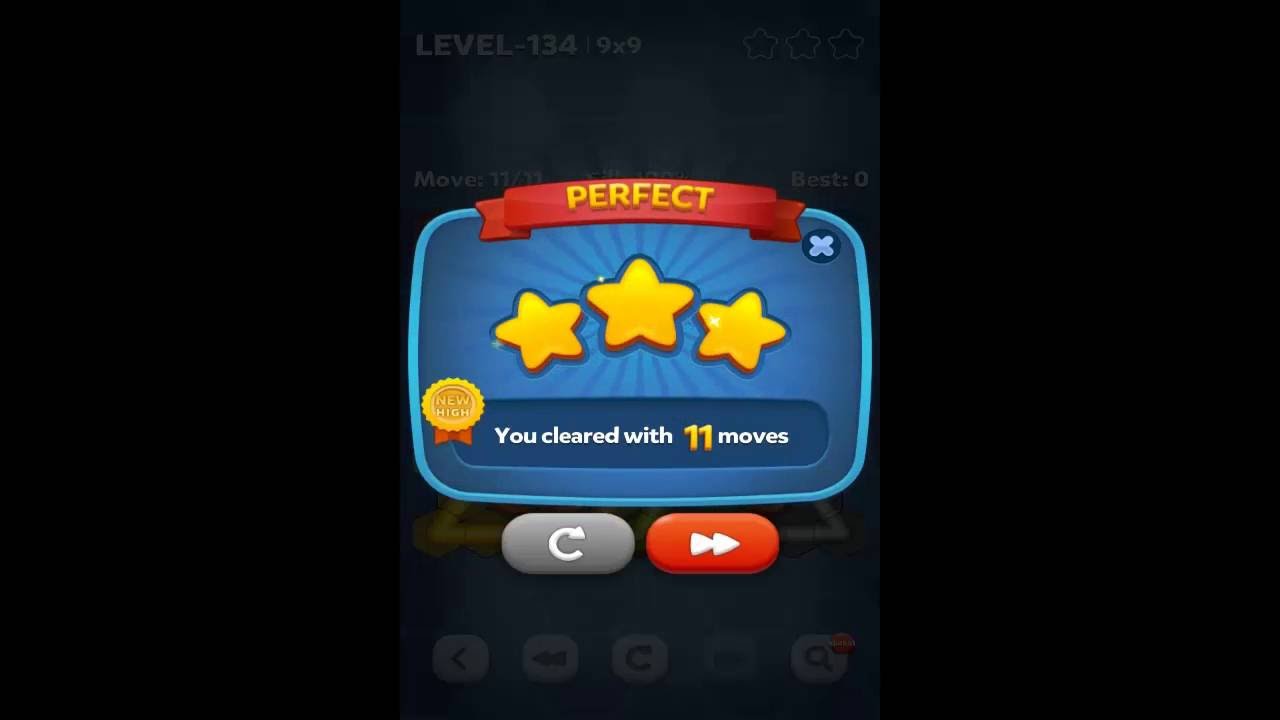 Pipe Lines: Hexa Mini Rotation Pack - Level 134 Solution