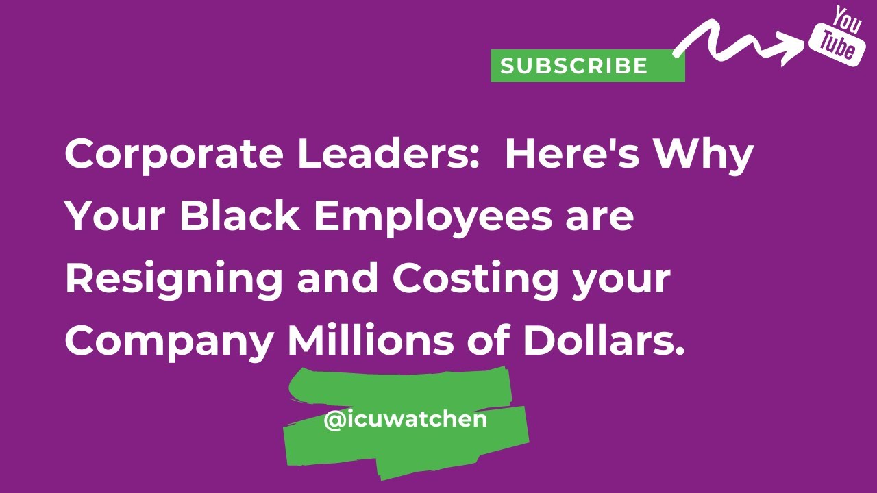 Why Black Women are Leaving Corporate America