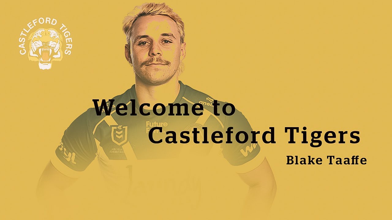 Welcome to Castleford Tigers | Blake Taaffe