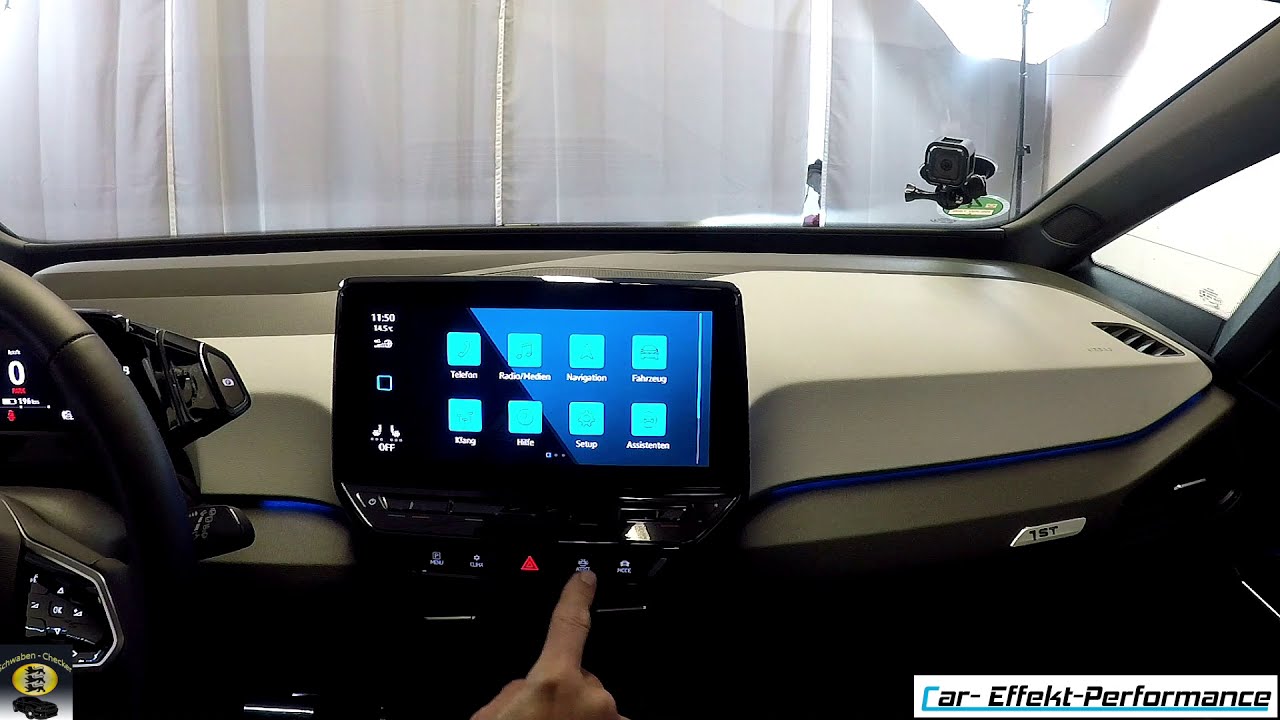 VW ID.3  infotainment Review Discover Pro, Einstellungen, Systemeinstellungen, Änderungen, Info`s