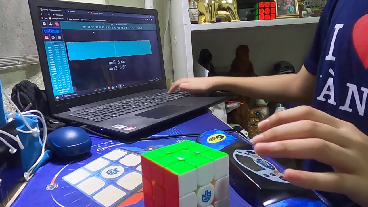 5.77 Rubik's Cube Average of 25 with The Gan 11 M Pro