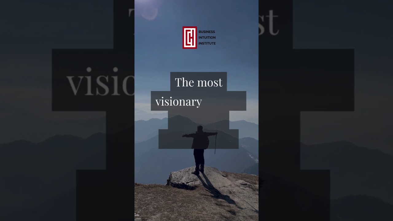 The most visionary leaders trust their intuition first.