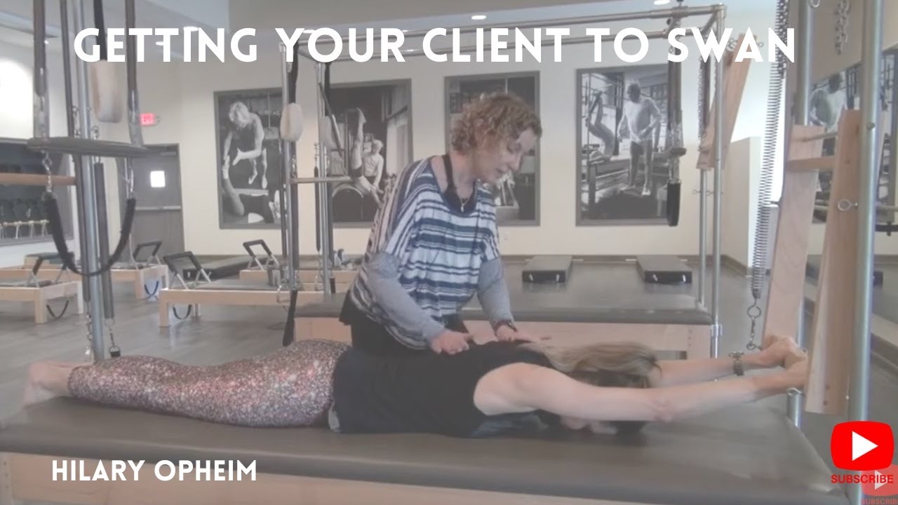 Getting your Pilates client to Swan