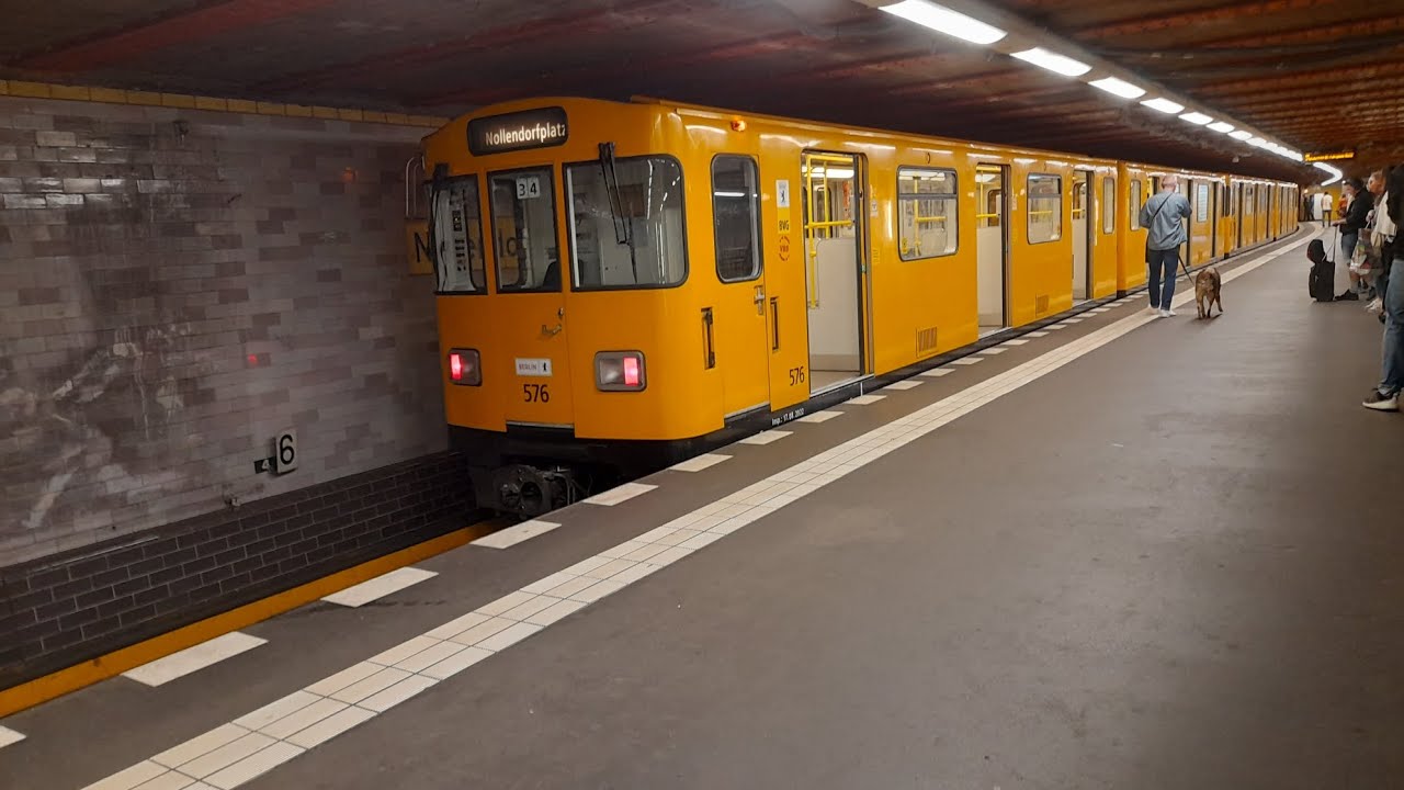 Mitfahrt in der U3 von Krumme Lanke bis Nollendorfplatz im A3L92 591