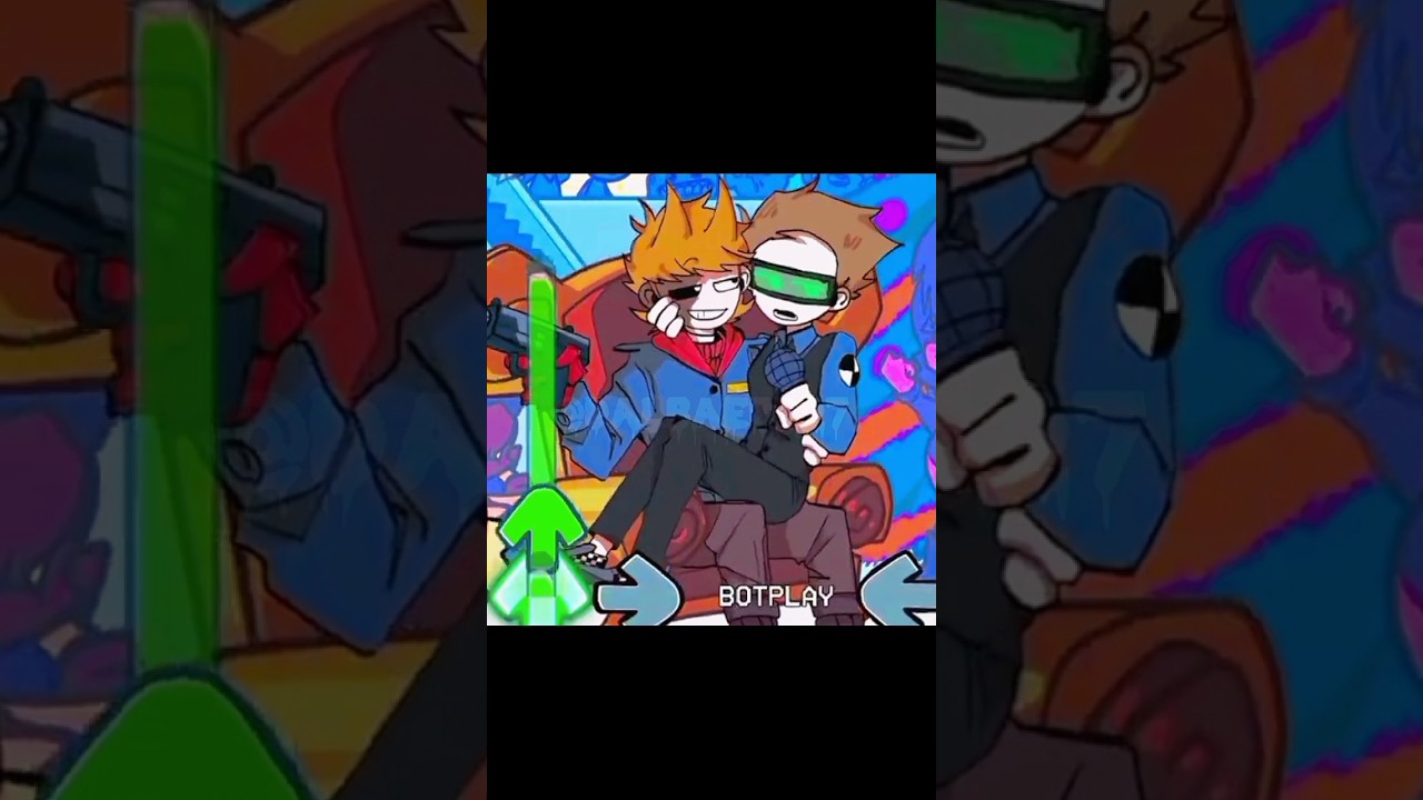 / fnf , eddsworld , tord ❤️ tom 💙 red leader ,  tomtord tordtom 💙❤️ /