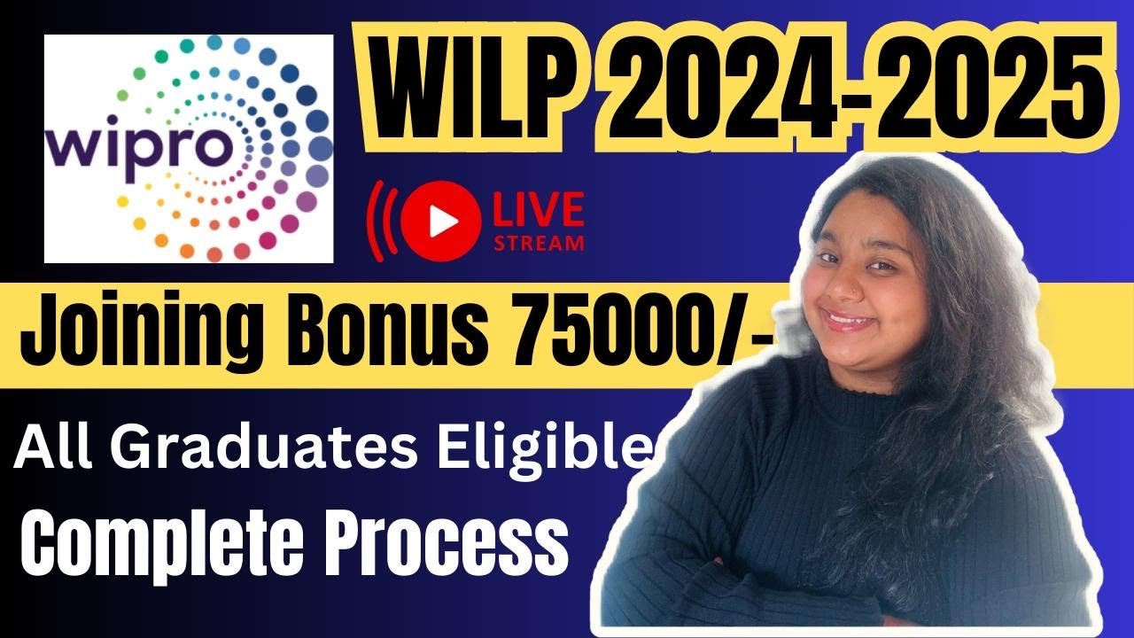 Wipro WILP hiring for 2024 & 2025|| BSC/BCA hiring|| Off campus hiring