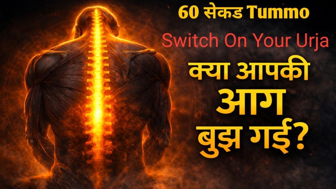 60 सेकंड की Tummo श्वास /Inner Fire Activation से मेटाबॉलिज़्म, फोकस और ऊर्जा बढ़ाएं