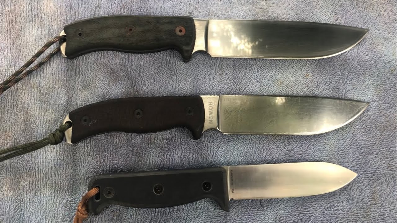 ESEE 6 knife uncoated plus Rat 7 knife and more