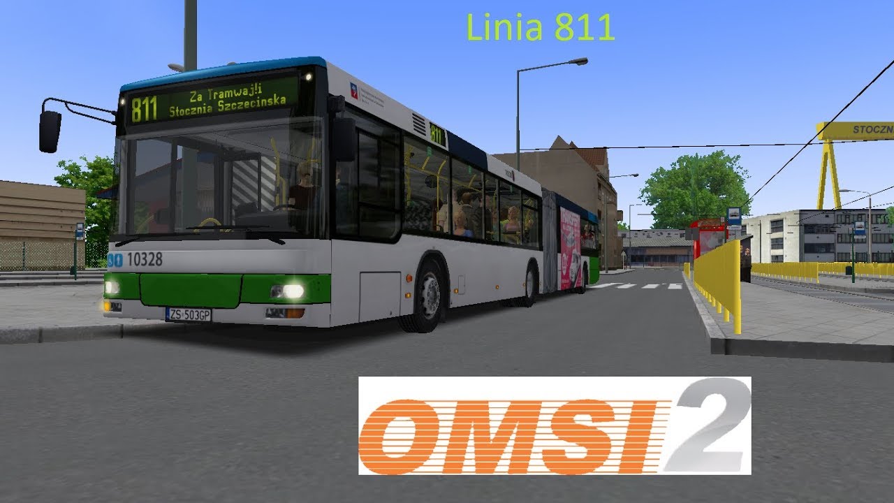 OMSI 2 Fiktiv Szczecin v2.11 Linia 811 MAN NG313