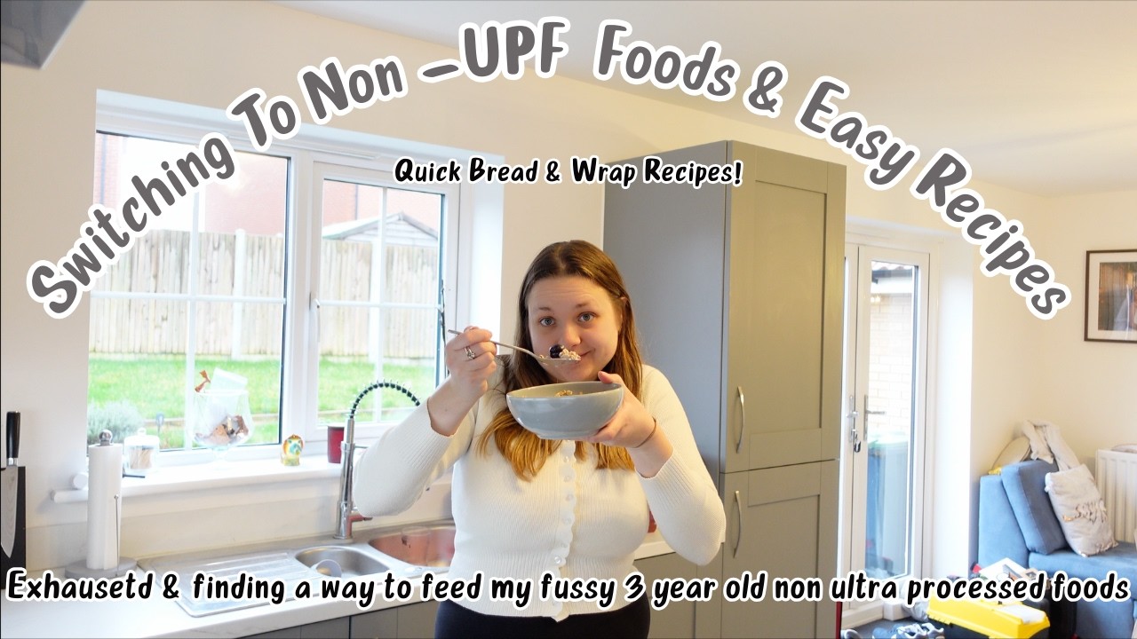 Feeding My Family Non- UPF food & Quick Easy Bread & Wrap Recipes