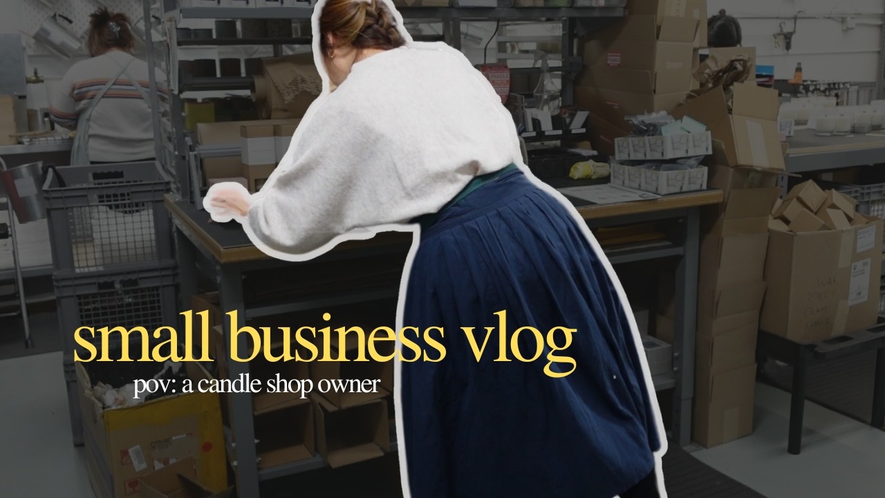 Small business diaries | packing orders, quality checks & quiet moments