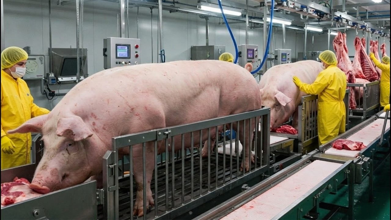 Meat Factory Process | Meat Production Explained 🍖