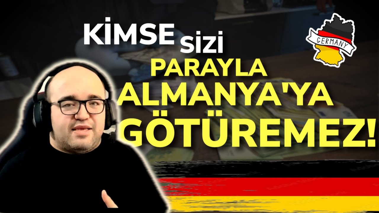 🔴 ALMANYA HAYALİ KURARKEN DOLANDIRILMAYIN! 6000€'NUZ CEBİNİZDE KALSIN!