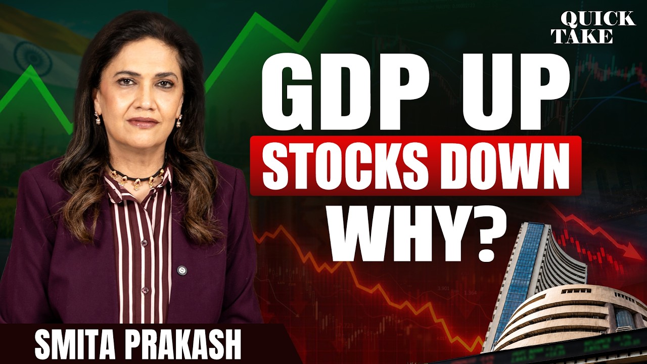 India&rsquo;s Economy vs Stock Market: What&rsquo;s Going On? | Quick Take with Smita Prakash