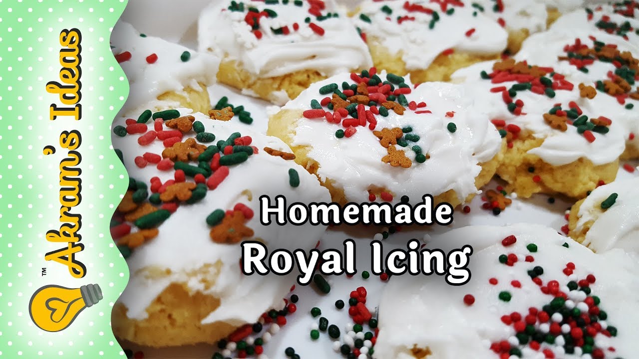 Homemade Royal Icing - Akram's Ideas Ep. 2-43