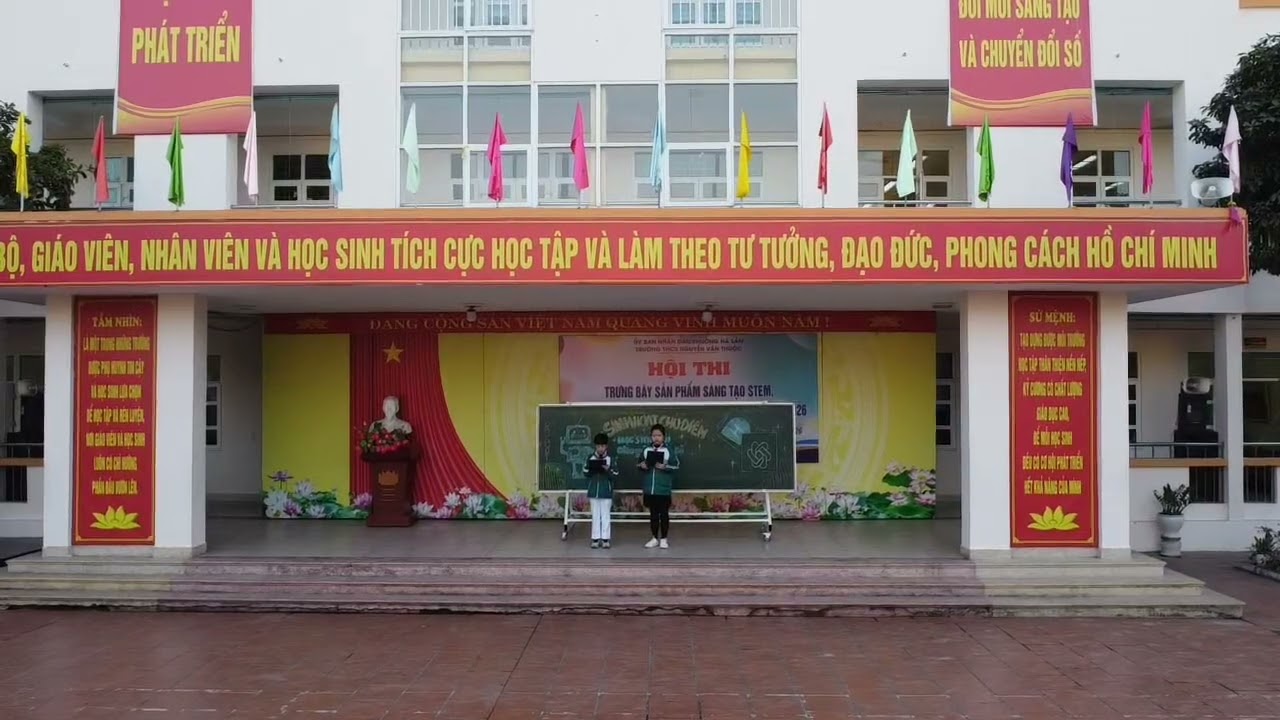 Dji mini 2se quay sự kiện trường THCS Nguyễn Văn Thuộc