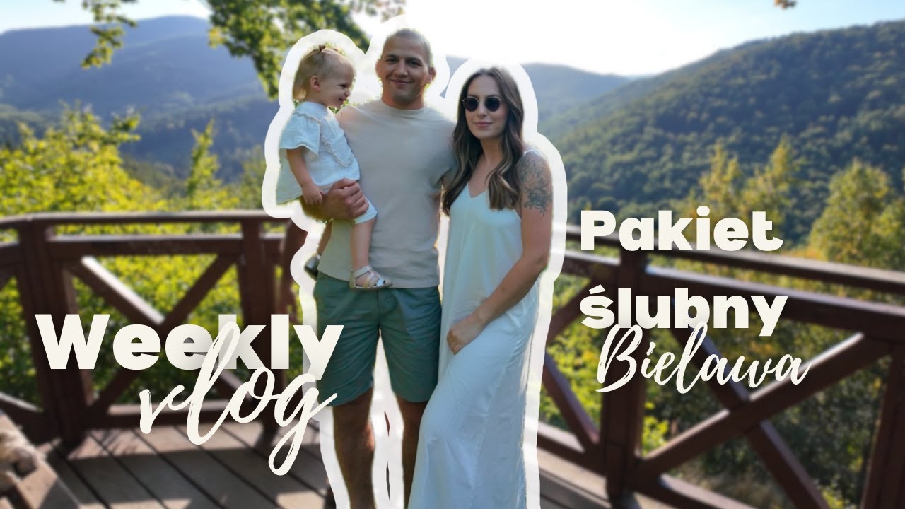 Ślubne przygotowania w Bielawie i pierwszy raz z nosidłem biodrowym 👰🤱