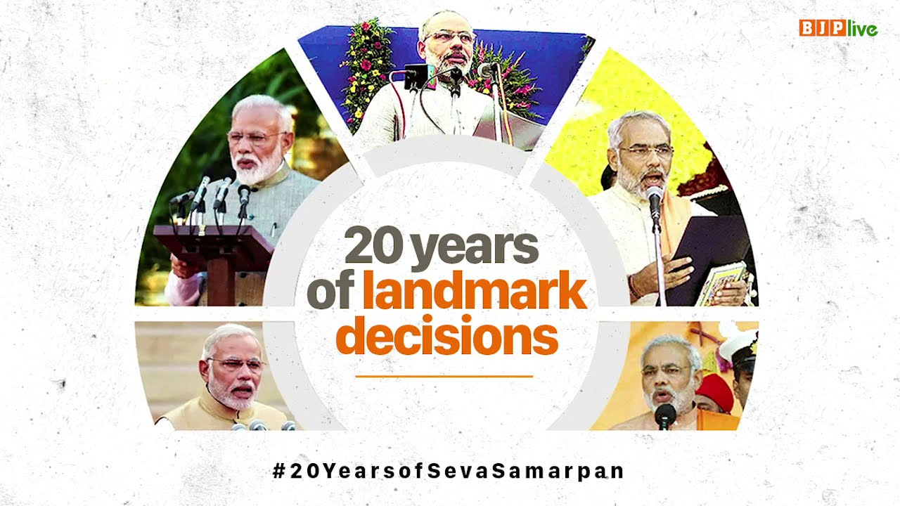 20 landmark decisions in the journey that built New India.