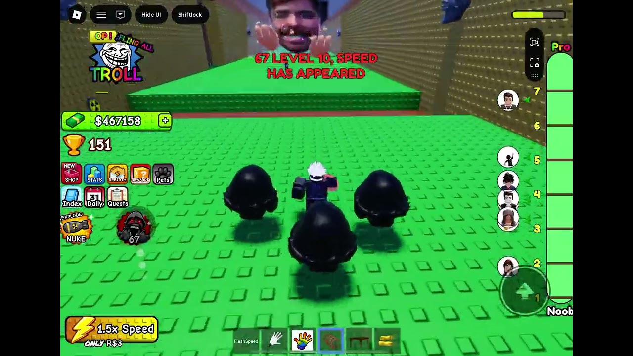 me playing Roblox 
