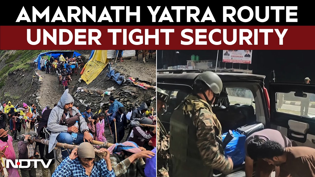 Amarnath Yatra Security Boosted | Night Patrols Intensify Along Jammu-Srinagar Highway
